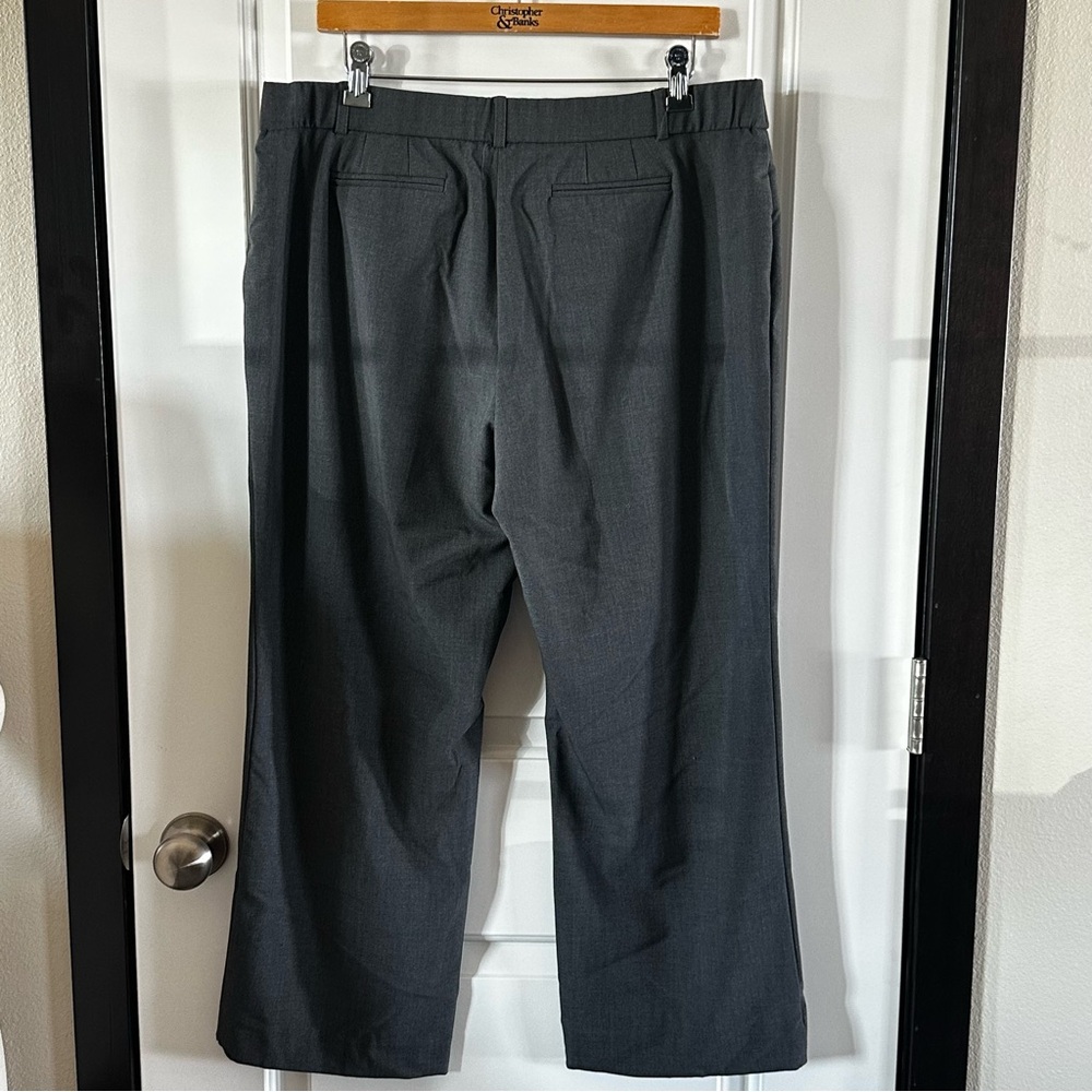 JM Collection Grey Dressing Pants – Size 16P – Preowned Excellent Condition - Picture 4 of 4